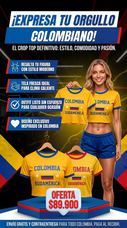 💛💙❤️CAMISA CORTA DAMA SELECCION💛💙❤️